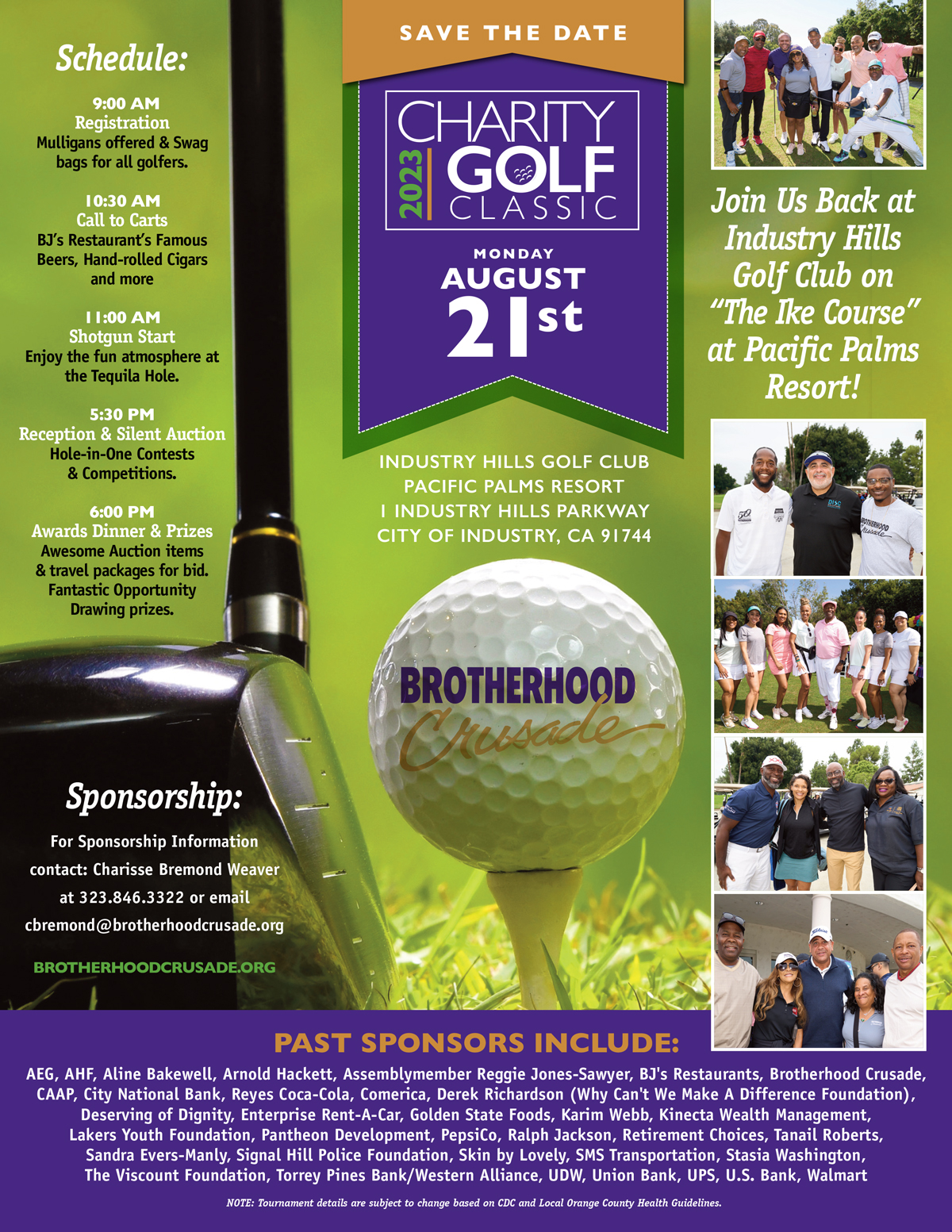 President's Charity Golf Tournament - Southern California